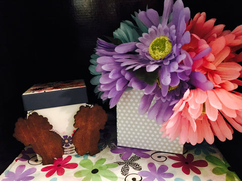 Afro Puff Earrings